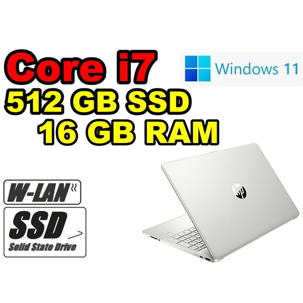 HP Laptop Deca-Core i7 ~ Full HD ~ SSD ~ 16GB RAM HDMI Windows11 ~ Tastaturbeleuchtung